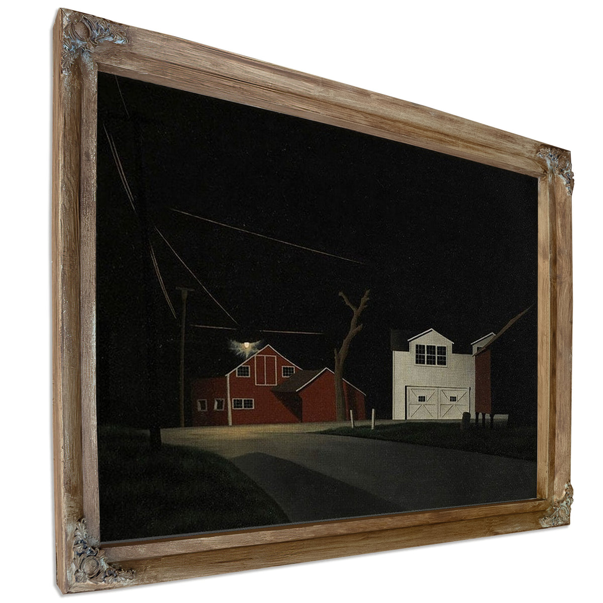 Black Night Russells Corner By George Ault
