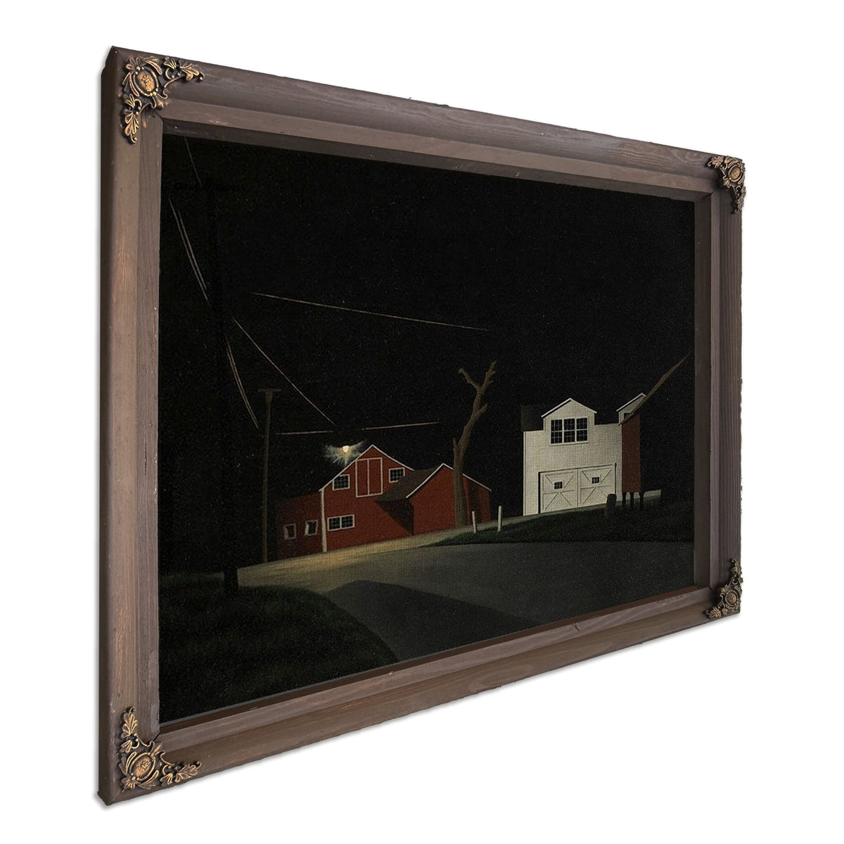 Black Night Russells Corner By George Ault