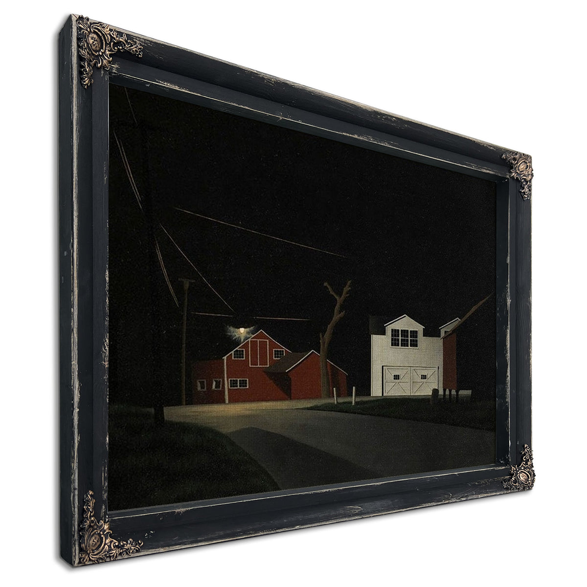 Black Night Russells Corner By George Ault