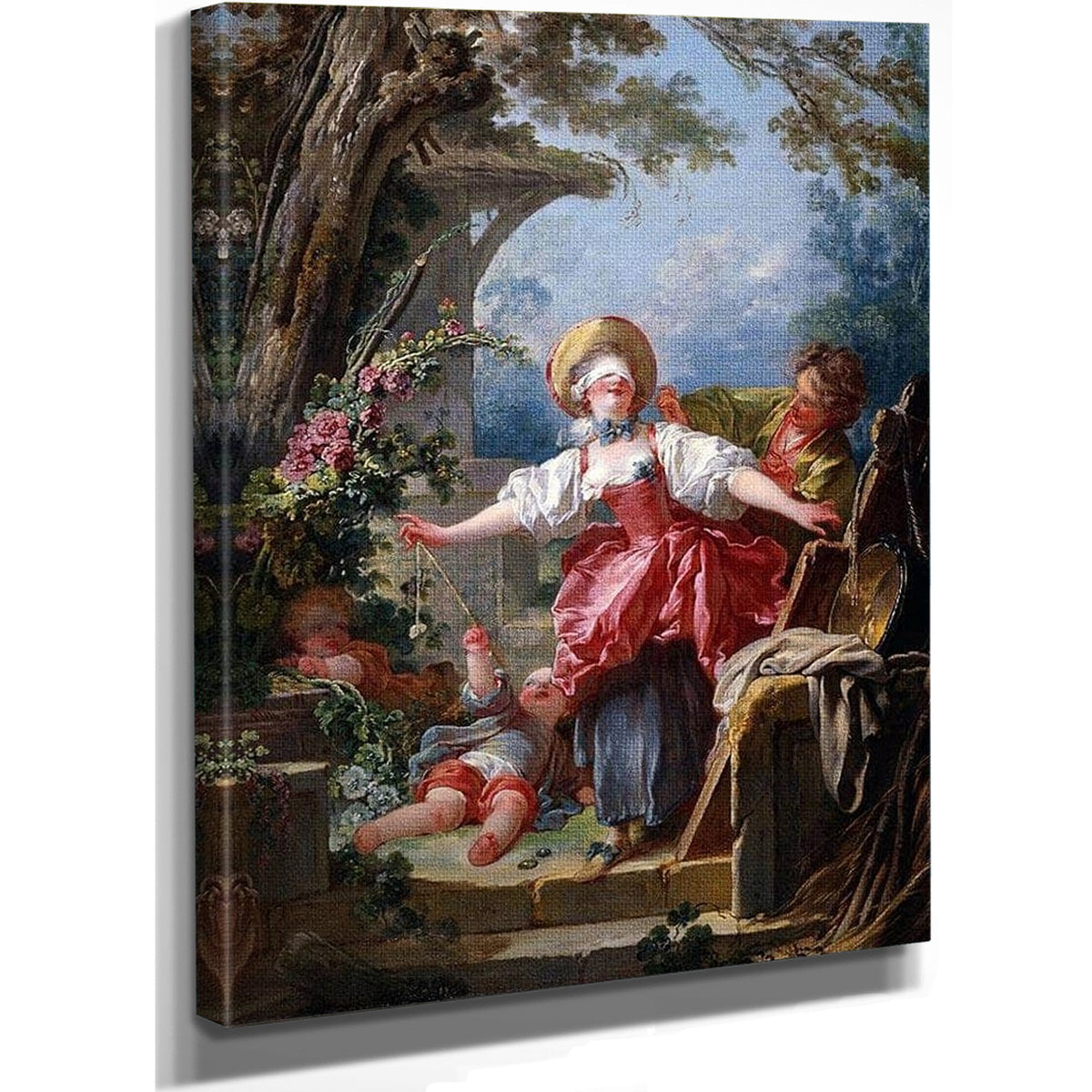 Blind Man's Bluff by Jean-Honoré Fragonard