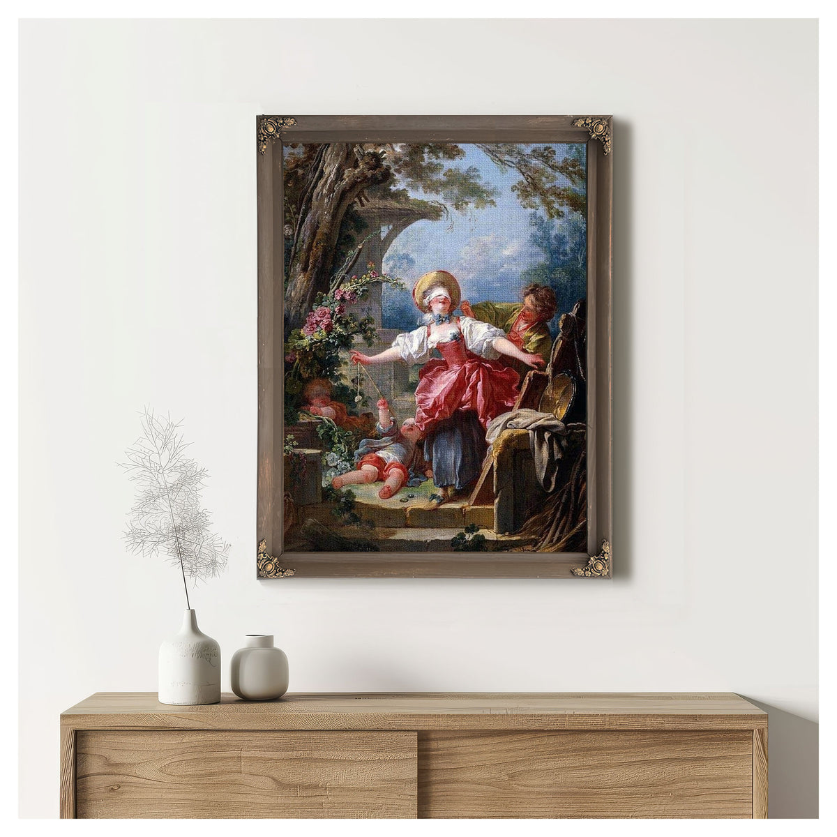 Blind Man's Bluff by Jean-Honoré Fragonard