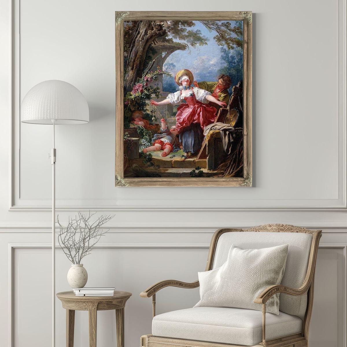 Blind Man's Bluff by Jean-Honoré Fragonard