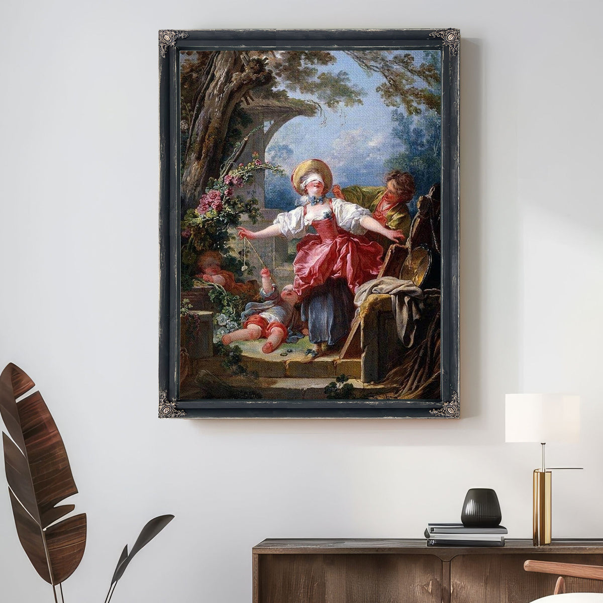 Blind Man's Bluff by Jean-Honoré Fragonard