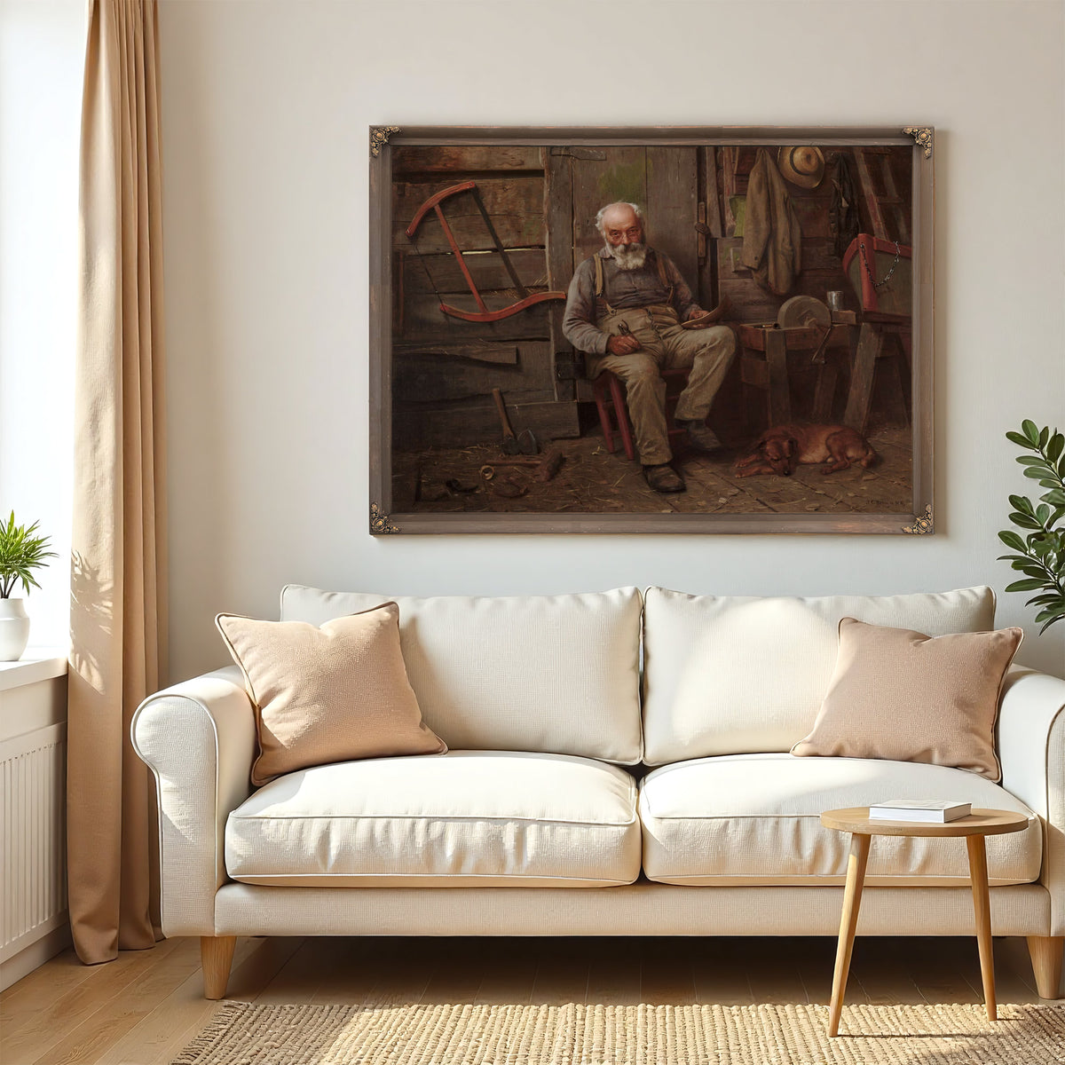 Boat Builder by John George Brown