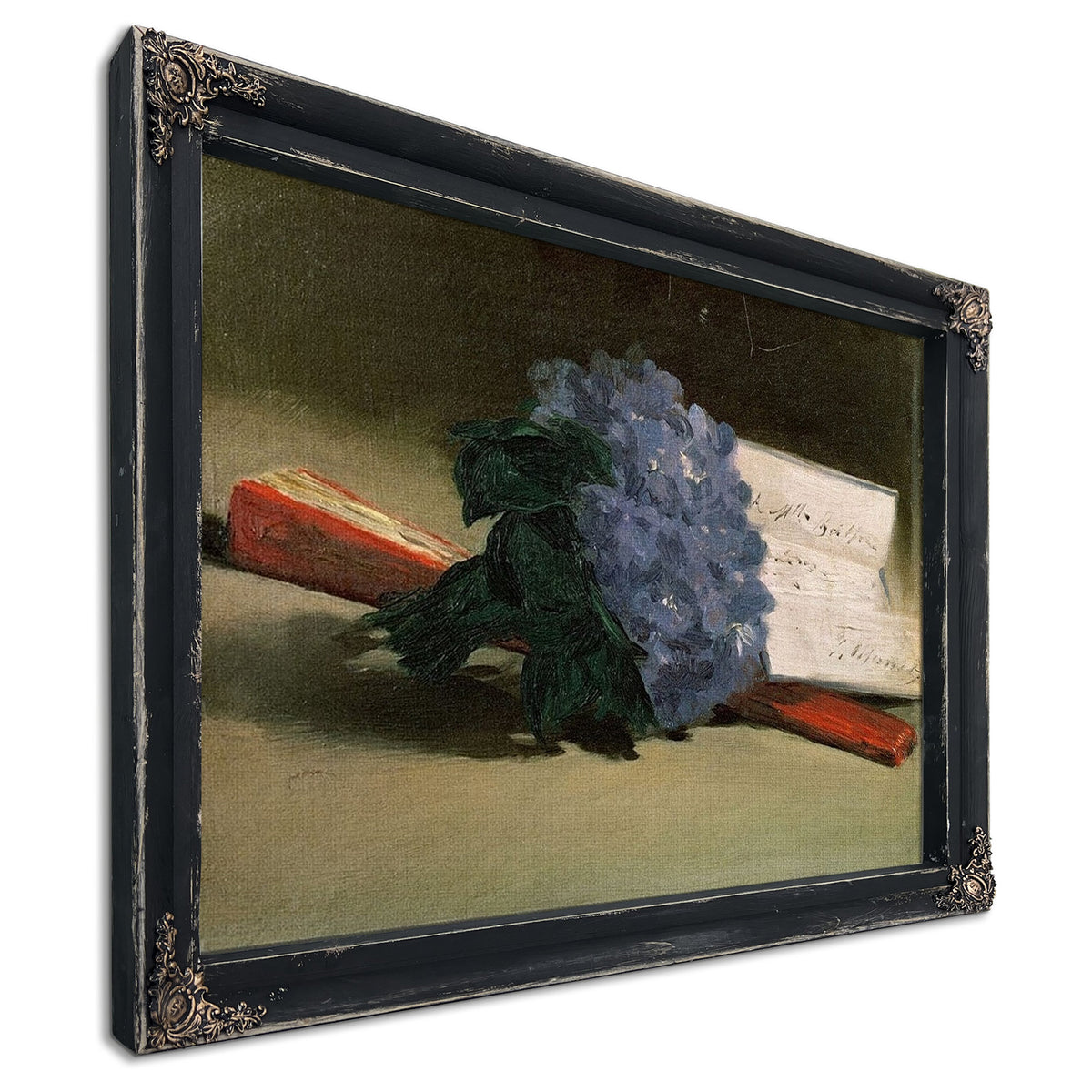 Bouquet Of Violets By Edouard Manet