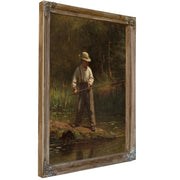 Boy Fishing S by Eastman Johnson