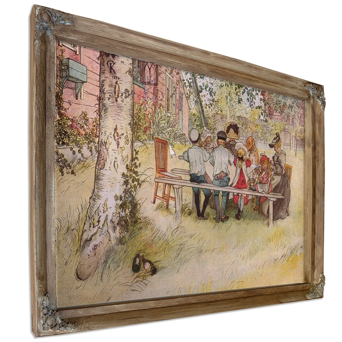 Breakfast Under The Big Birch By Carl Larsson