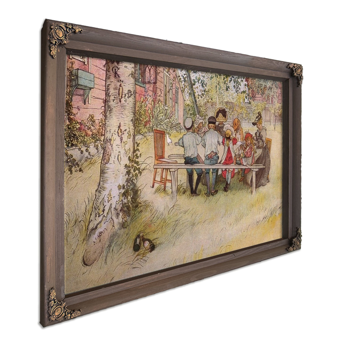 Breakfast Under The Big Birch By Carl Larsson