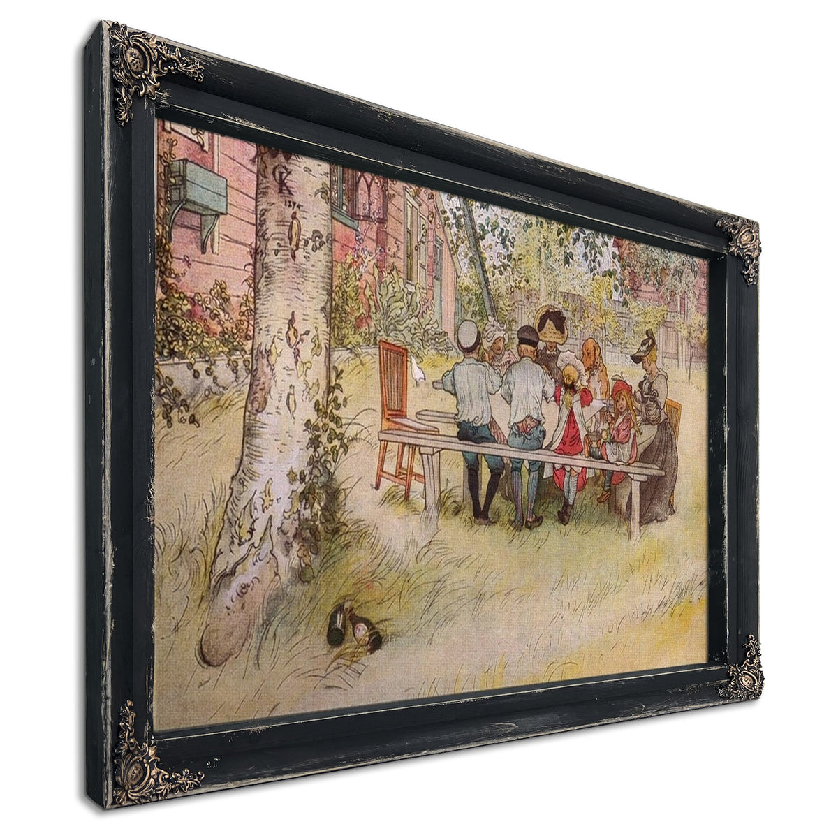 Breakfast Under The Big Birch By Carl Larsson