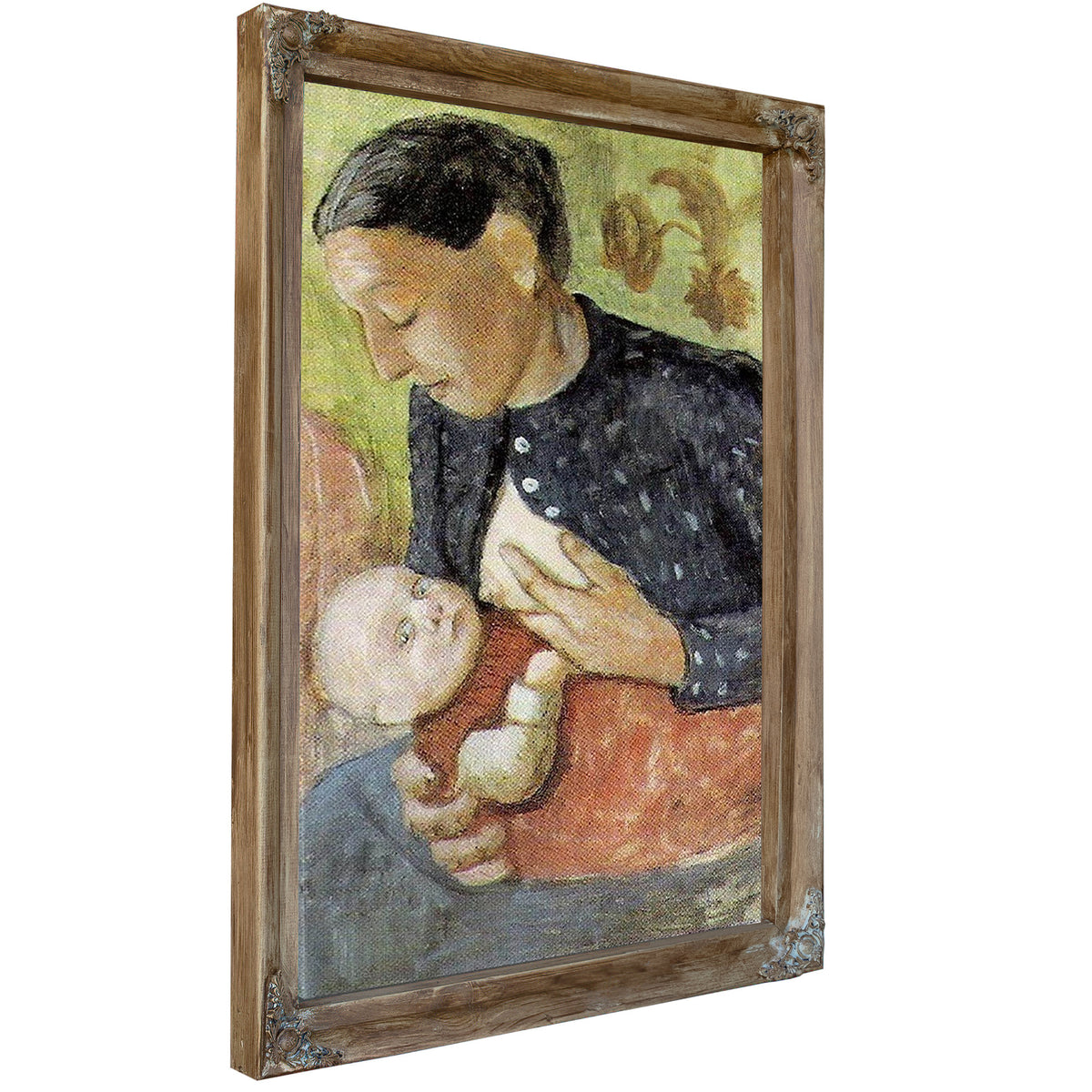 Breast Feeding Mother By Paula Modersohn Becker