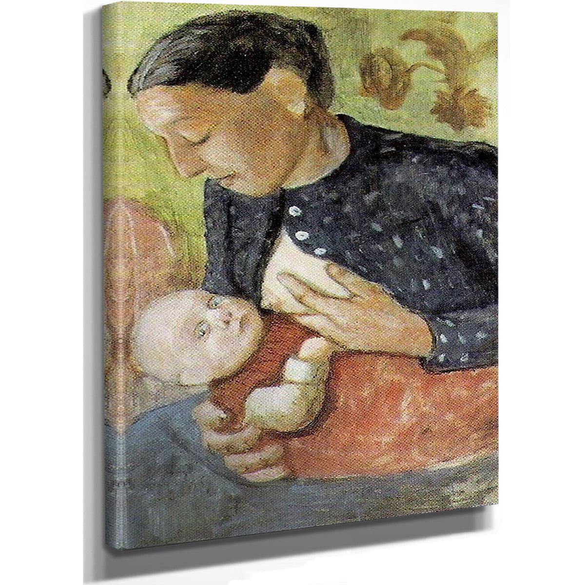 Breast Feeding Mother By Paula Modersohn Becker