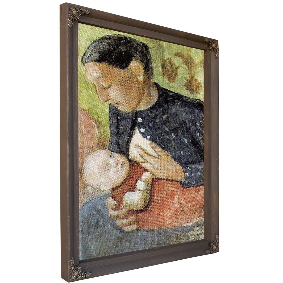 Breast Feeding Mother By Paula Modersohn Becker