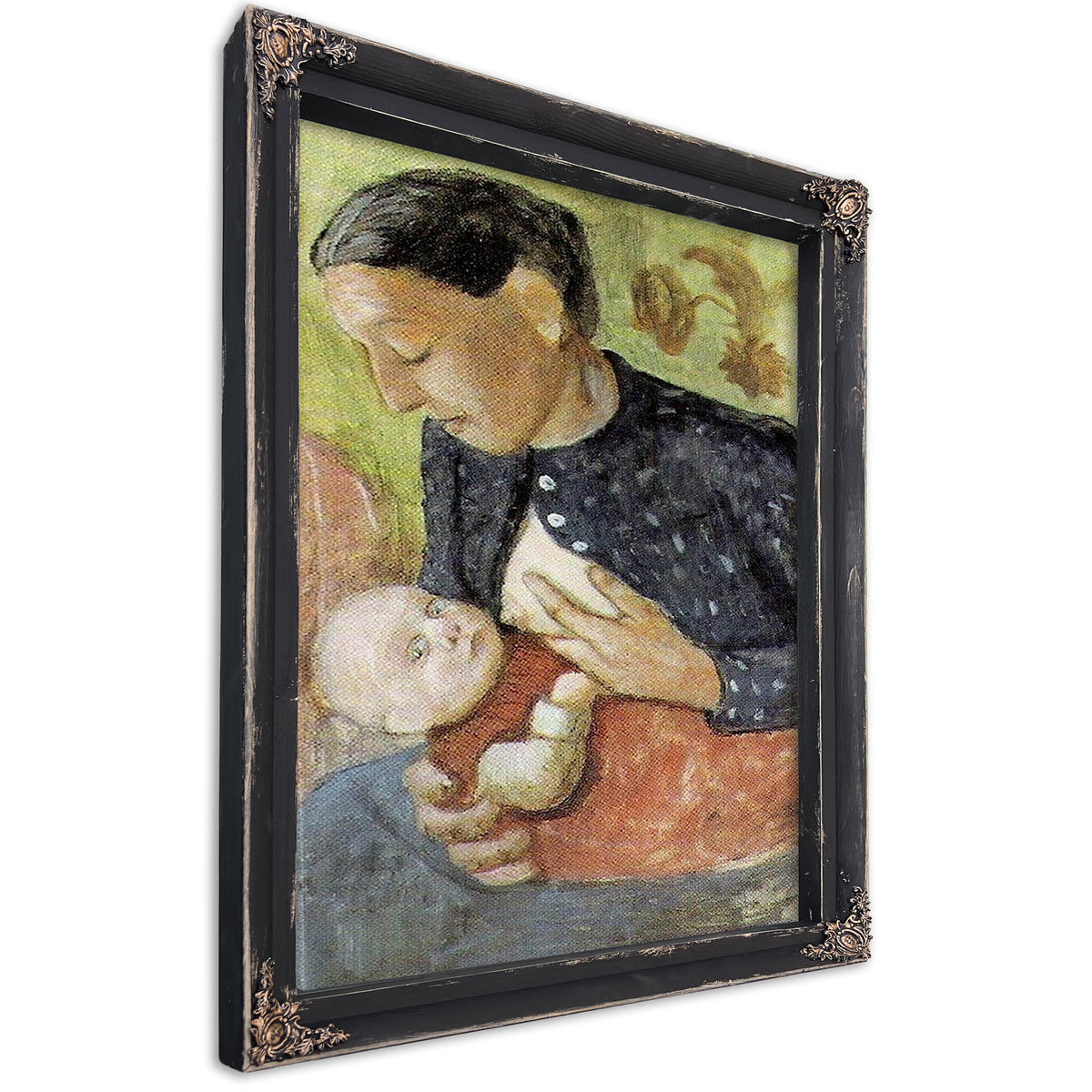 Breast Feeding Mother By Paula Modersohn Becker