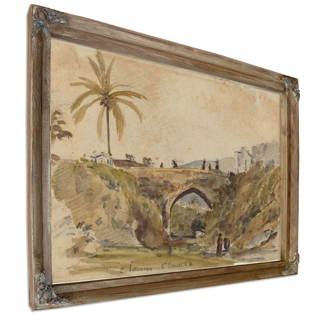 Bridge At Caracas by Camille Pissarro
