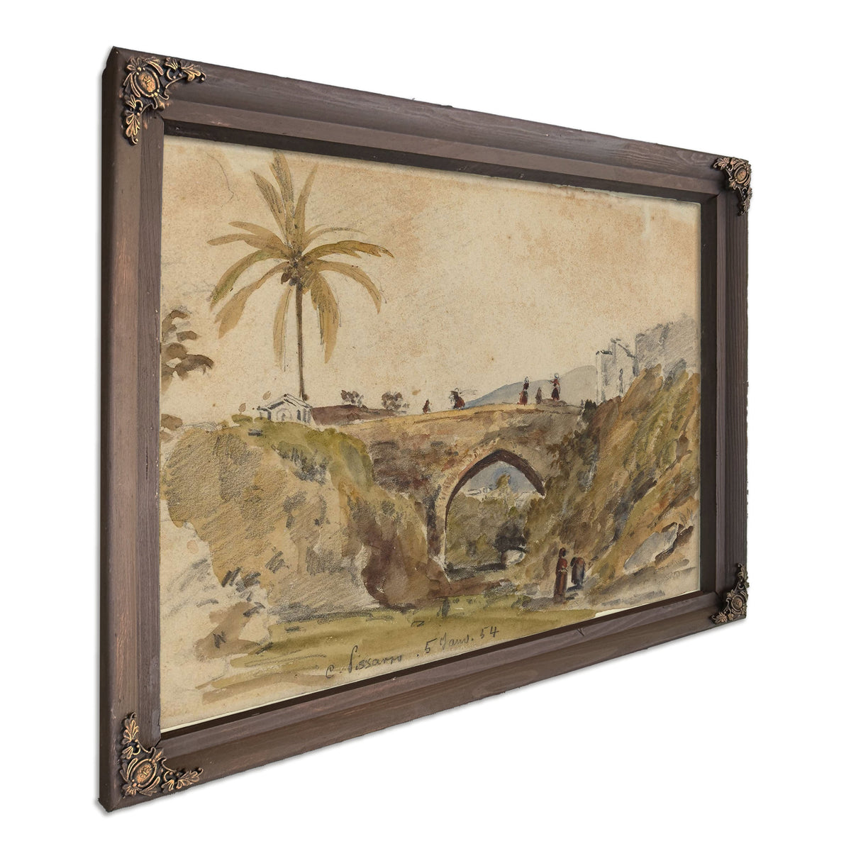 Bridge At Caracas by Camille Pissarro
