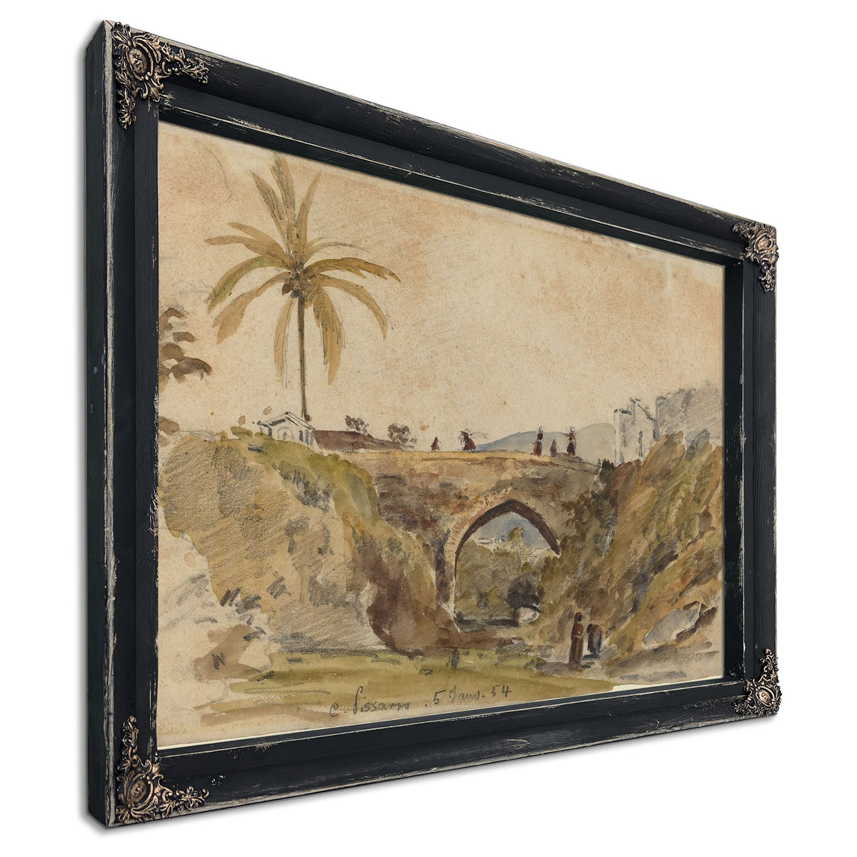 Bridge At Caracas by Camille Pissarro