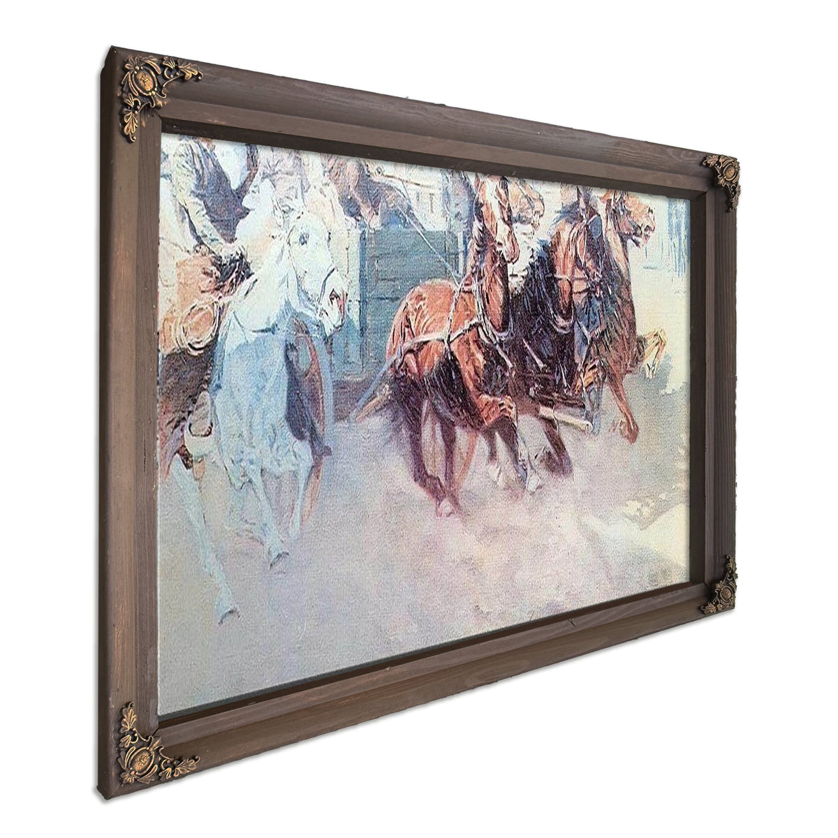 Bringing Home The New Cook By Frederic Remington