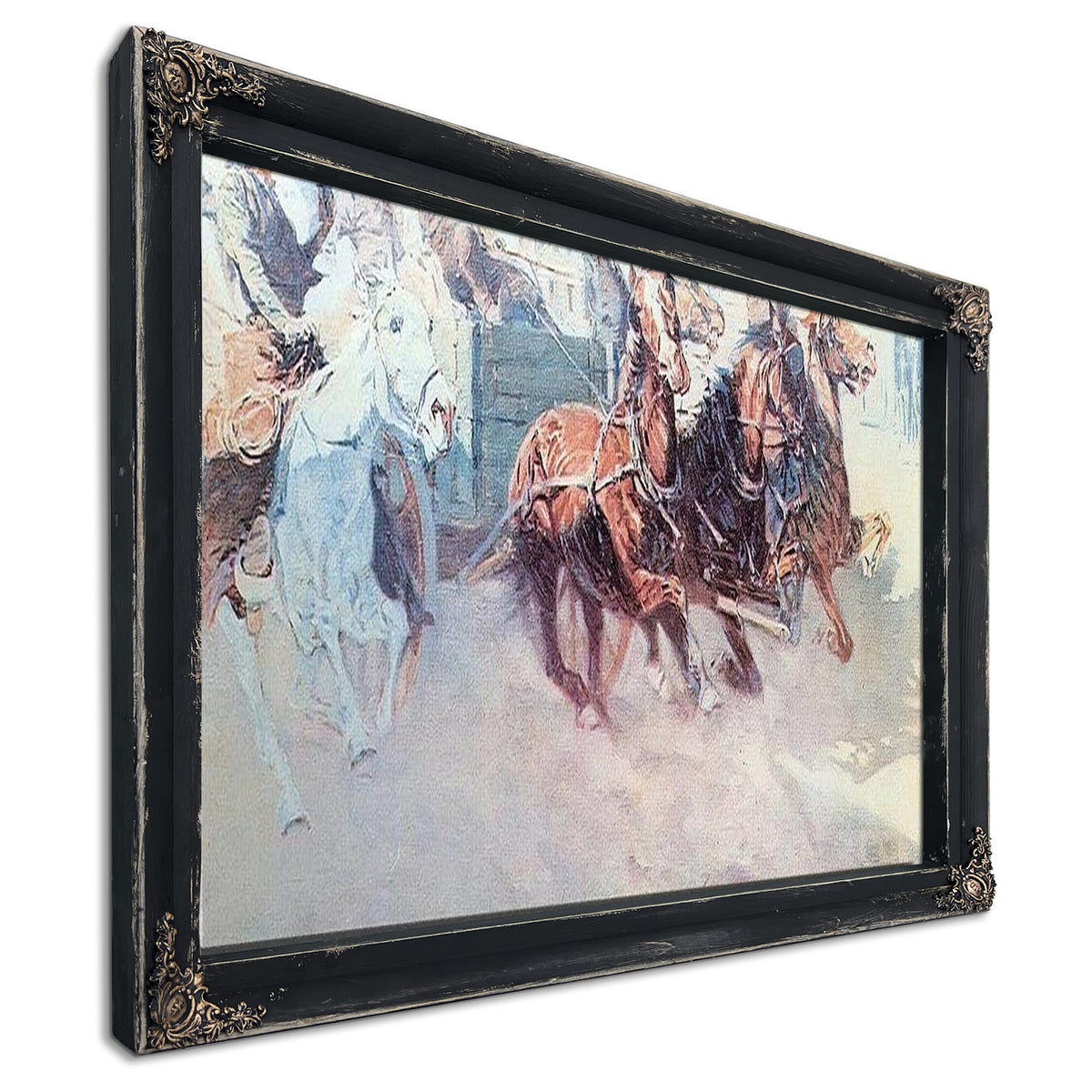 Bringing Home The New Cook By Frederic Remington