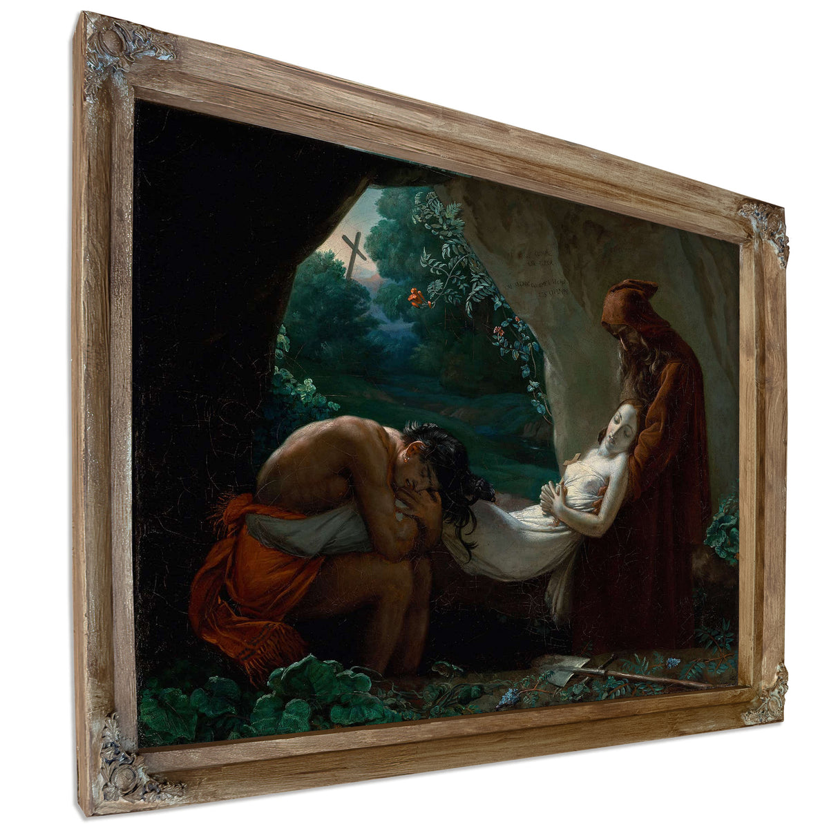 Burial Of Atala After by Anne Louis Girodet Trioson