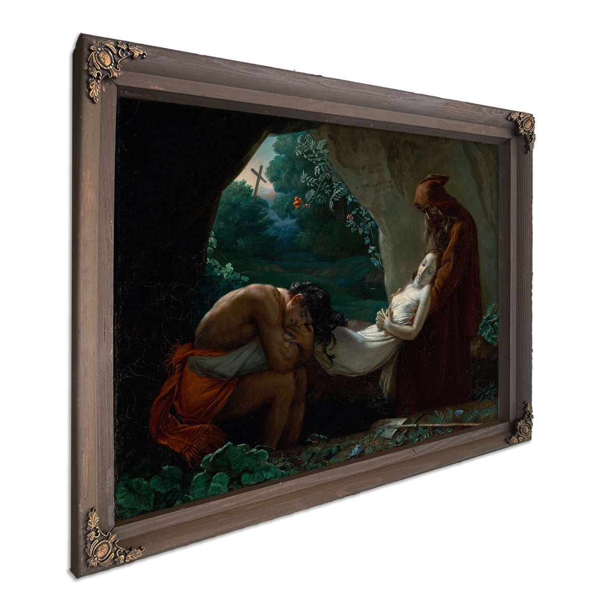 Burial Of Atala After by Anne Louis Girodet Trioson