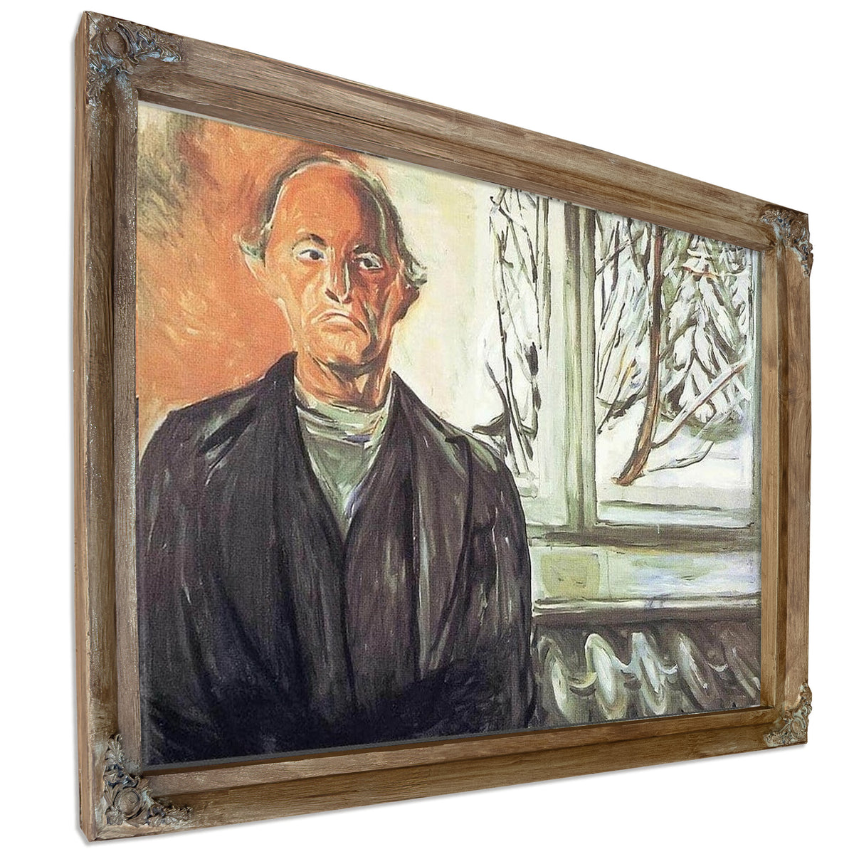 By The Window 1940 By Edvard Munch