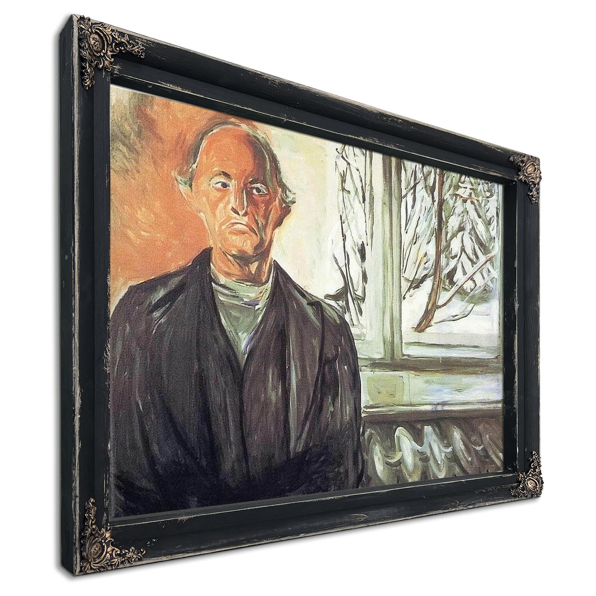 By The Window 1940 By Edvard Munch