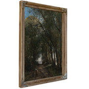 A Lane Through Trees By Camille Corot
