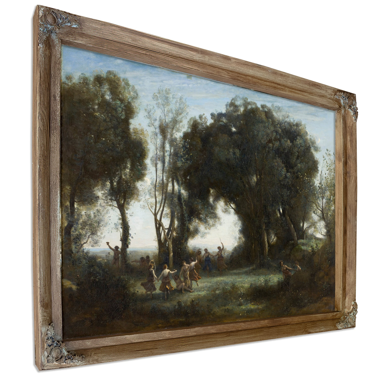 A Morning Dance the Nymphs By Camille Corot