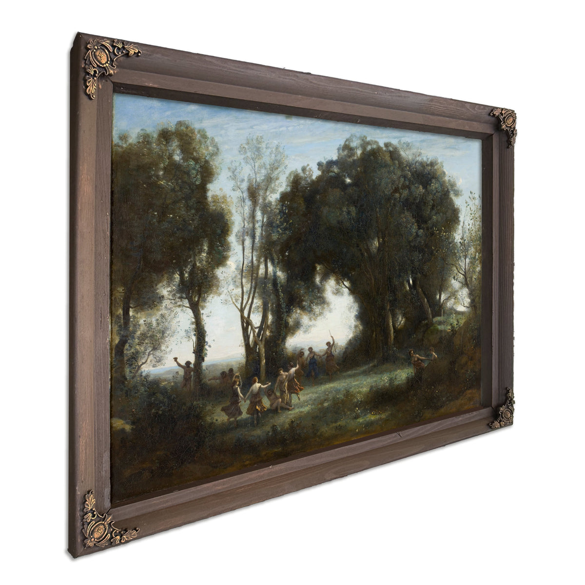 A Morning Dance the Nymphs By Camille Corot