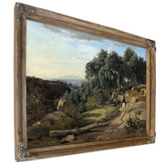 A View Near Volterra By Camille Corot
