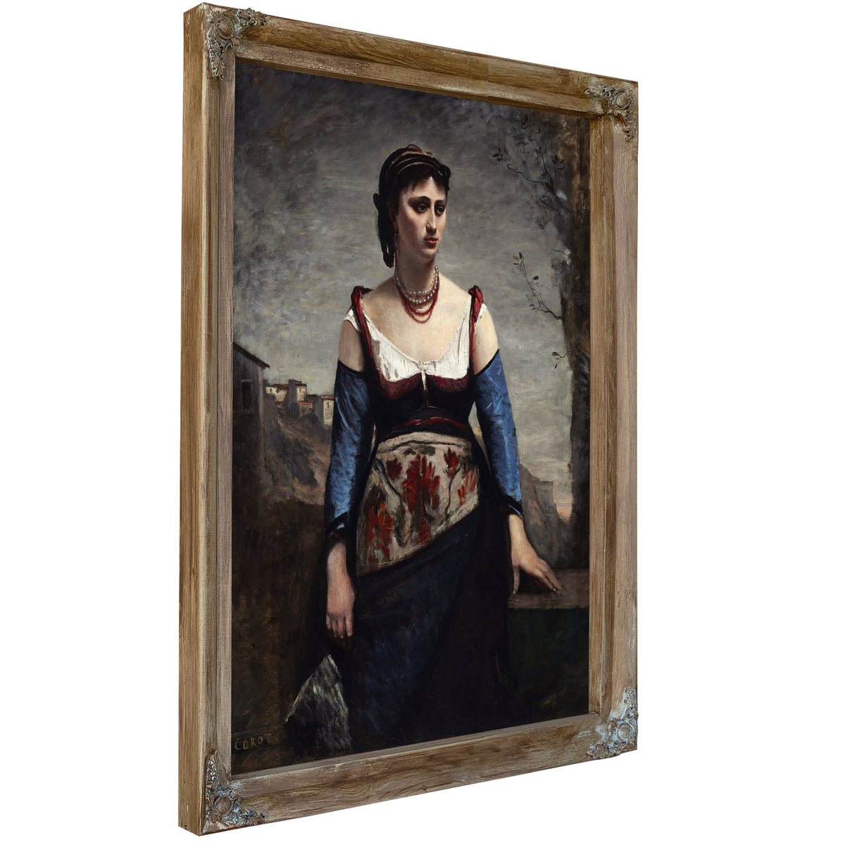 Agostina By Camille Corot
