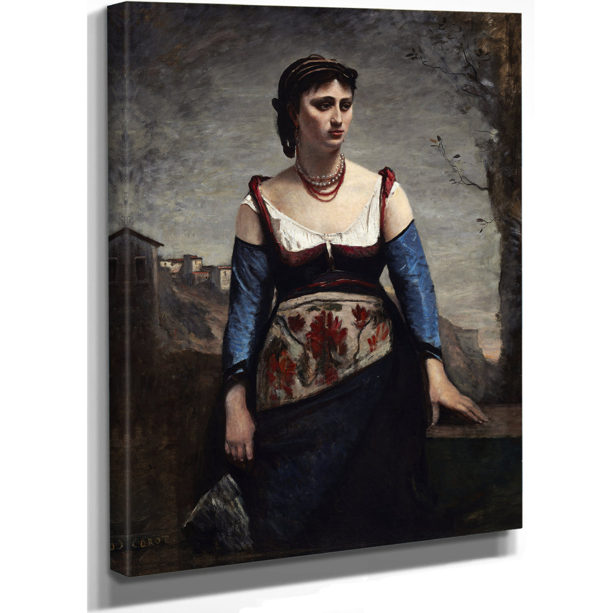 Agostina By Camille Corot