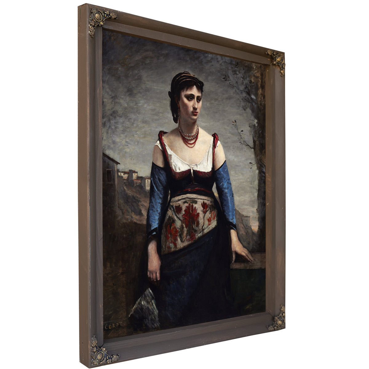 Agostina By Camille Corot