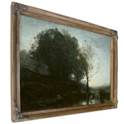Bathing Nymphs Child By Camille Corot