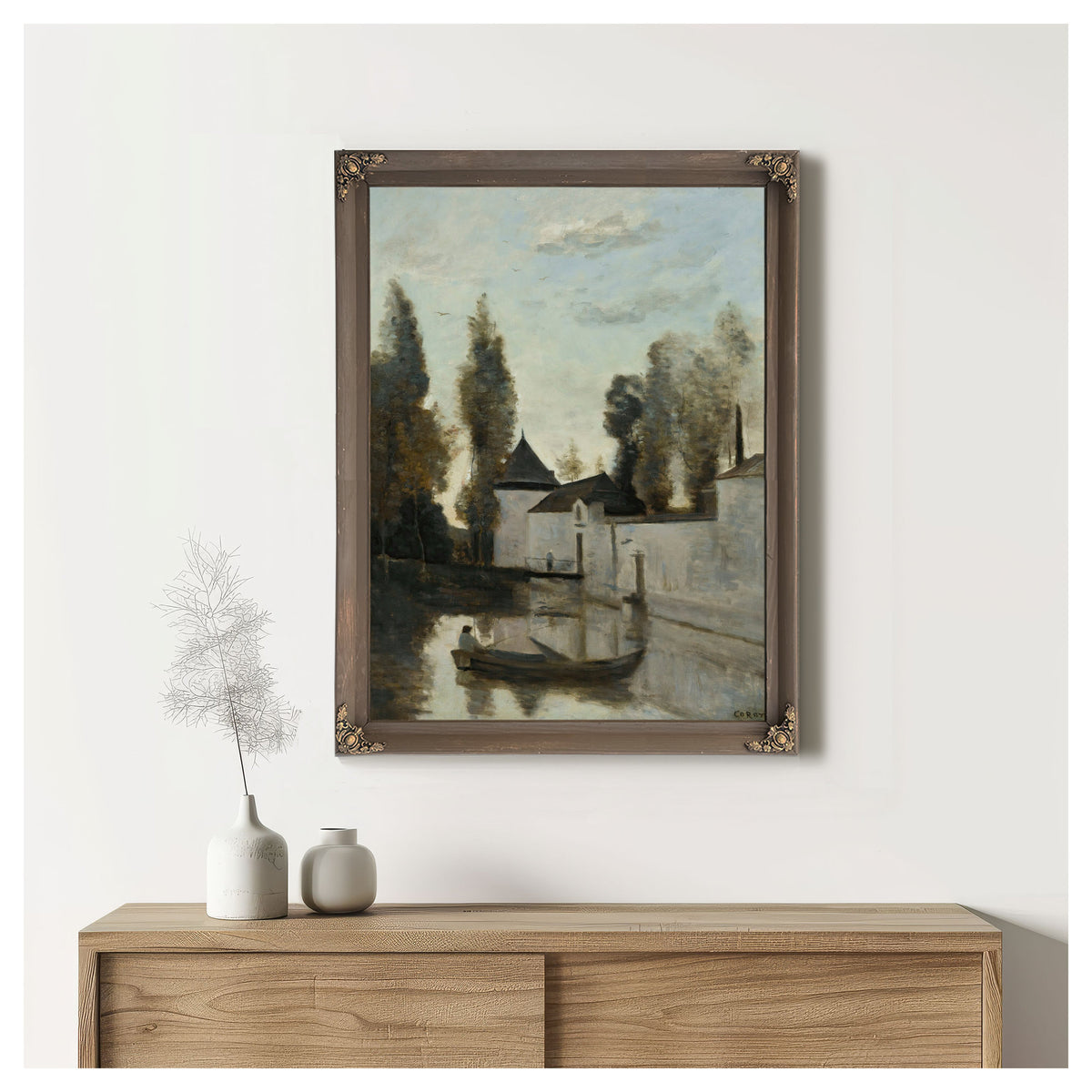 Beaune la Rolande le Chateau de la By Camille Corot
