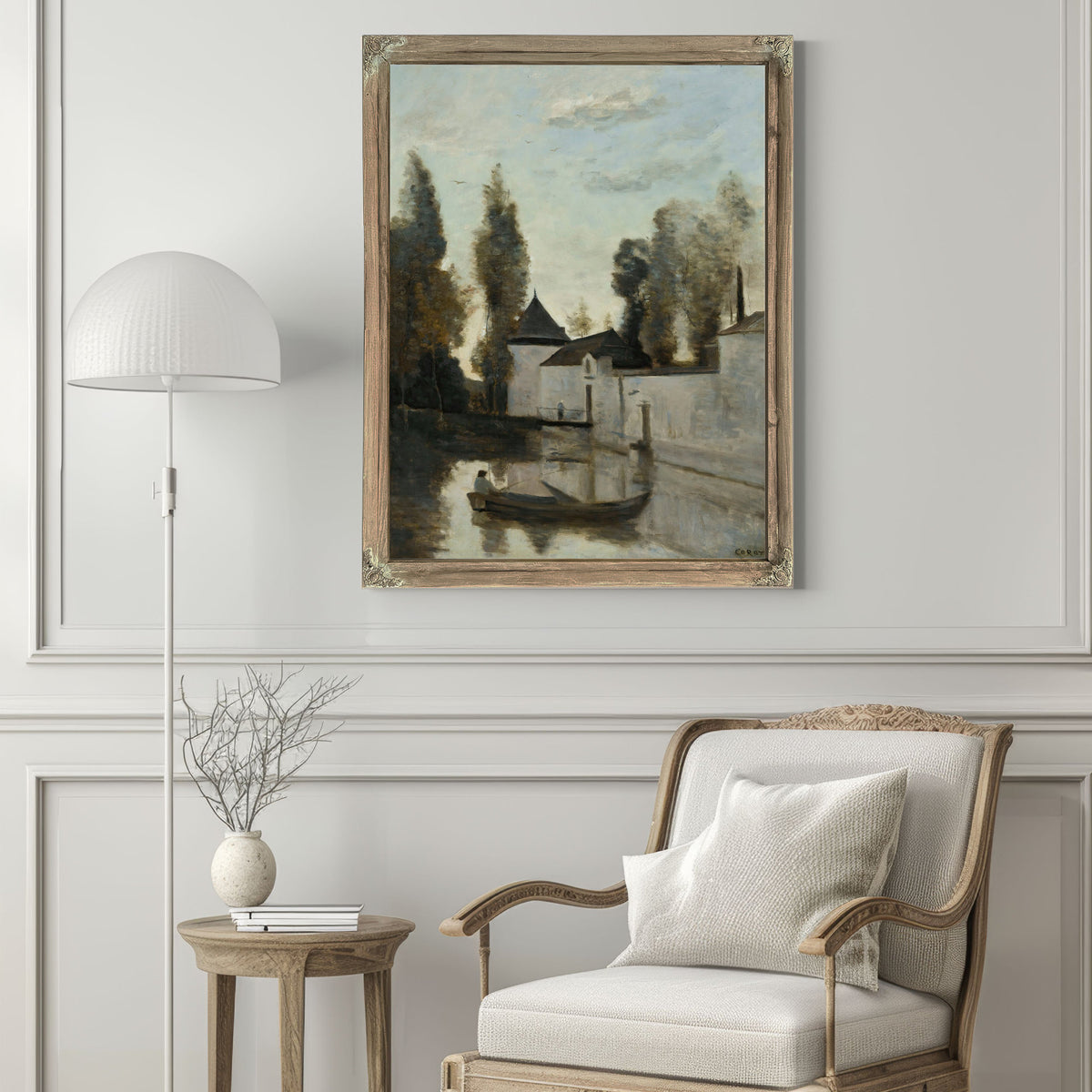 Beaune la Rolande le Chateau de la By Camille Corot