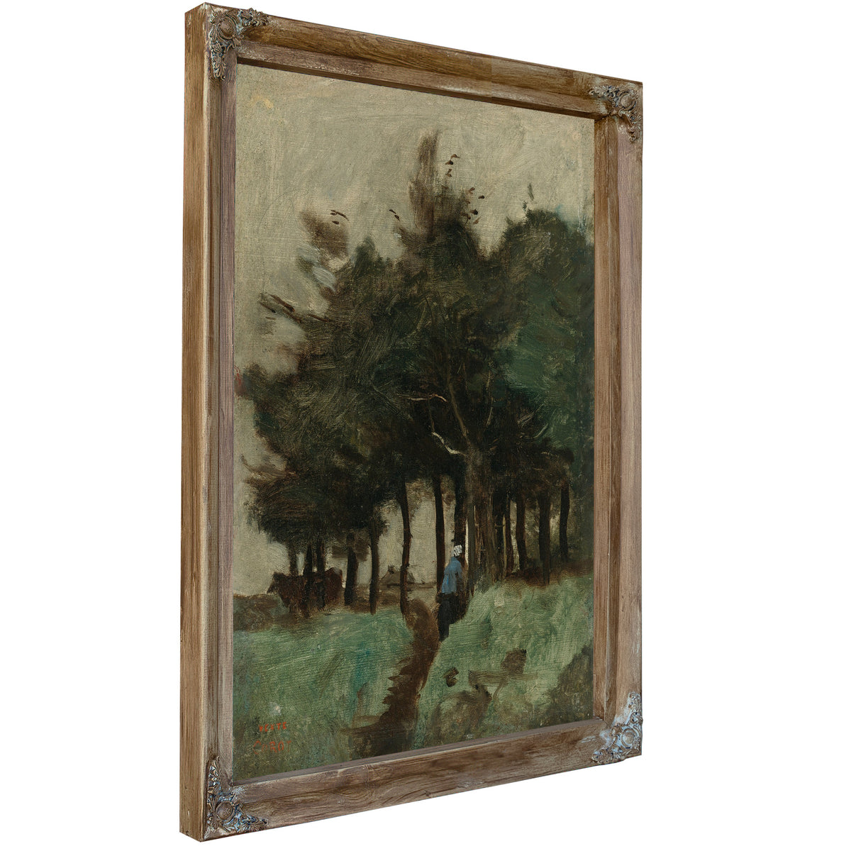 Boulogne Sur Mer Sentier Creux Domine 02 By Camille Corot
