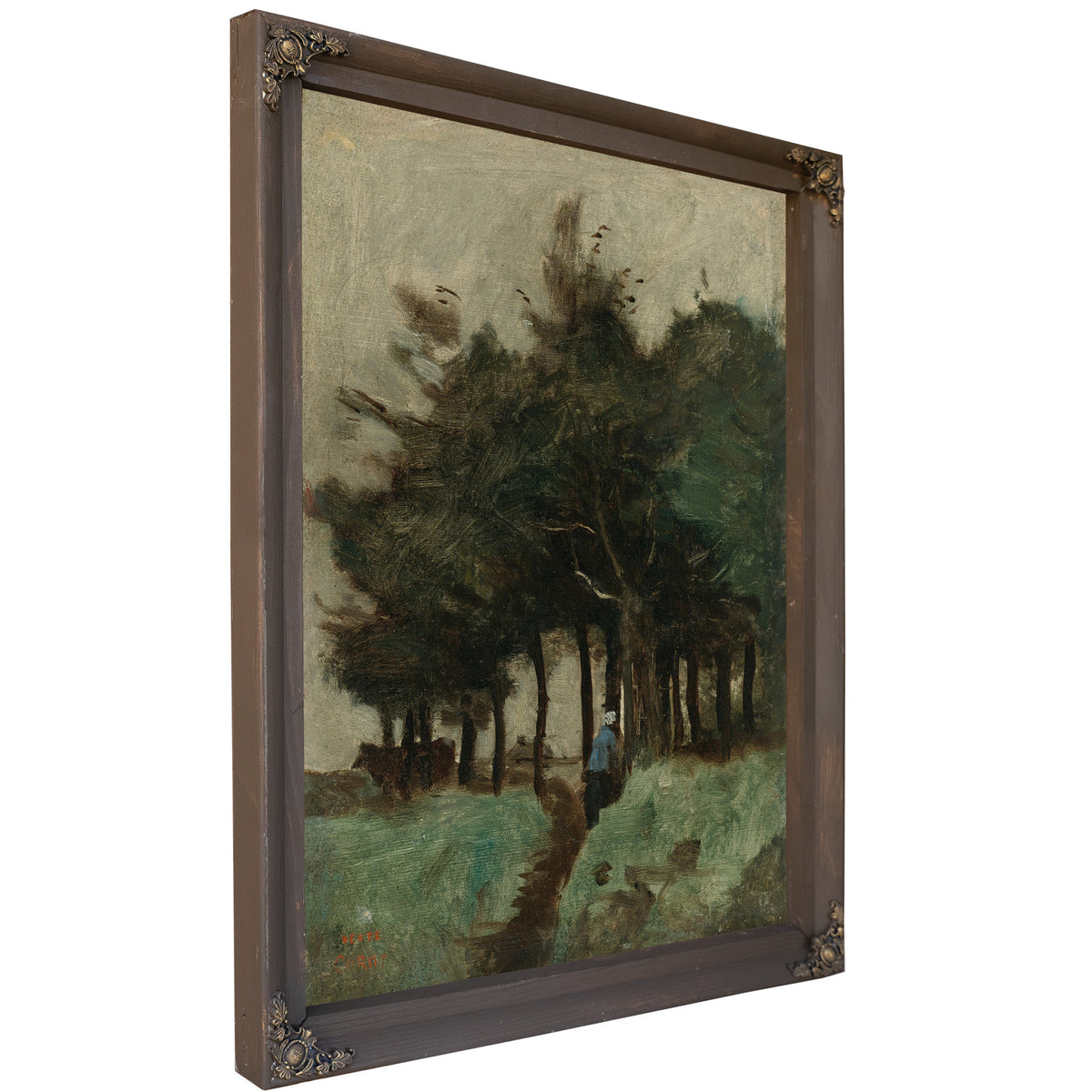 Boulogne Sur Mer Sentier Creux Domine 02 By Camille Corot