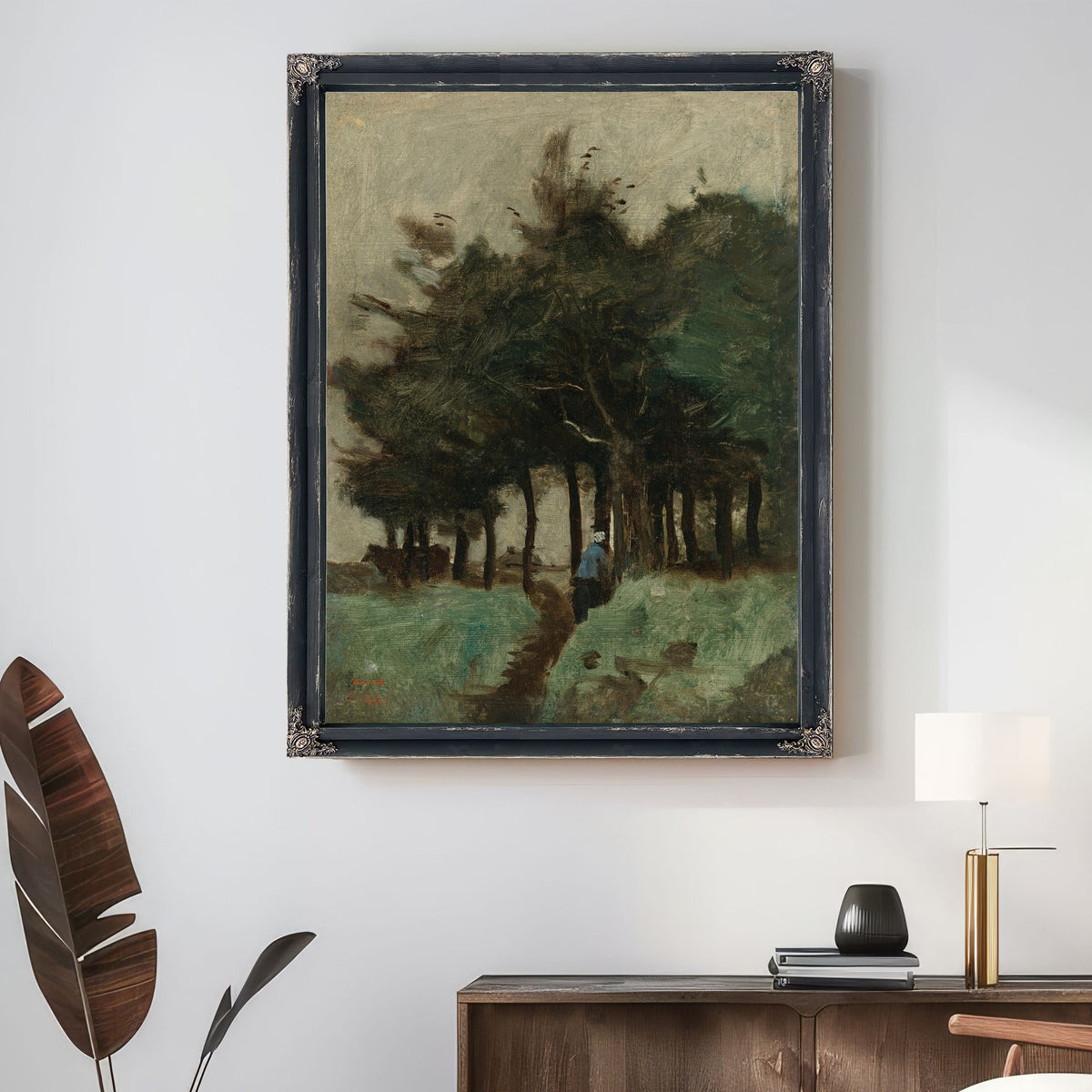Boulogne Sur Mer Sentier Creux Domine 02 By Camille Corot