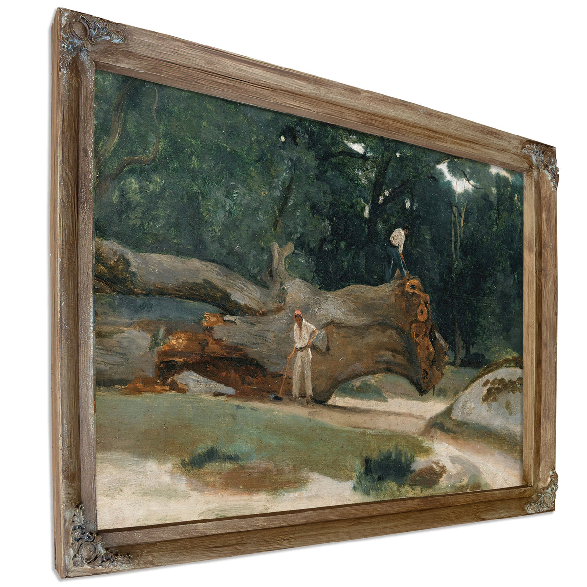 Bucherons By Camille Corot