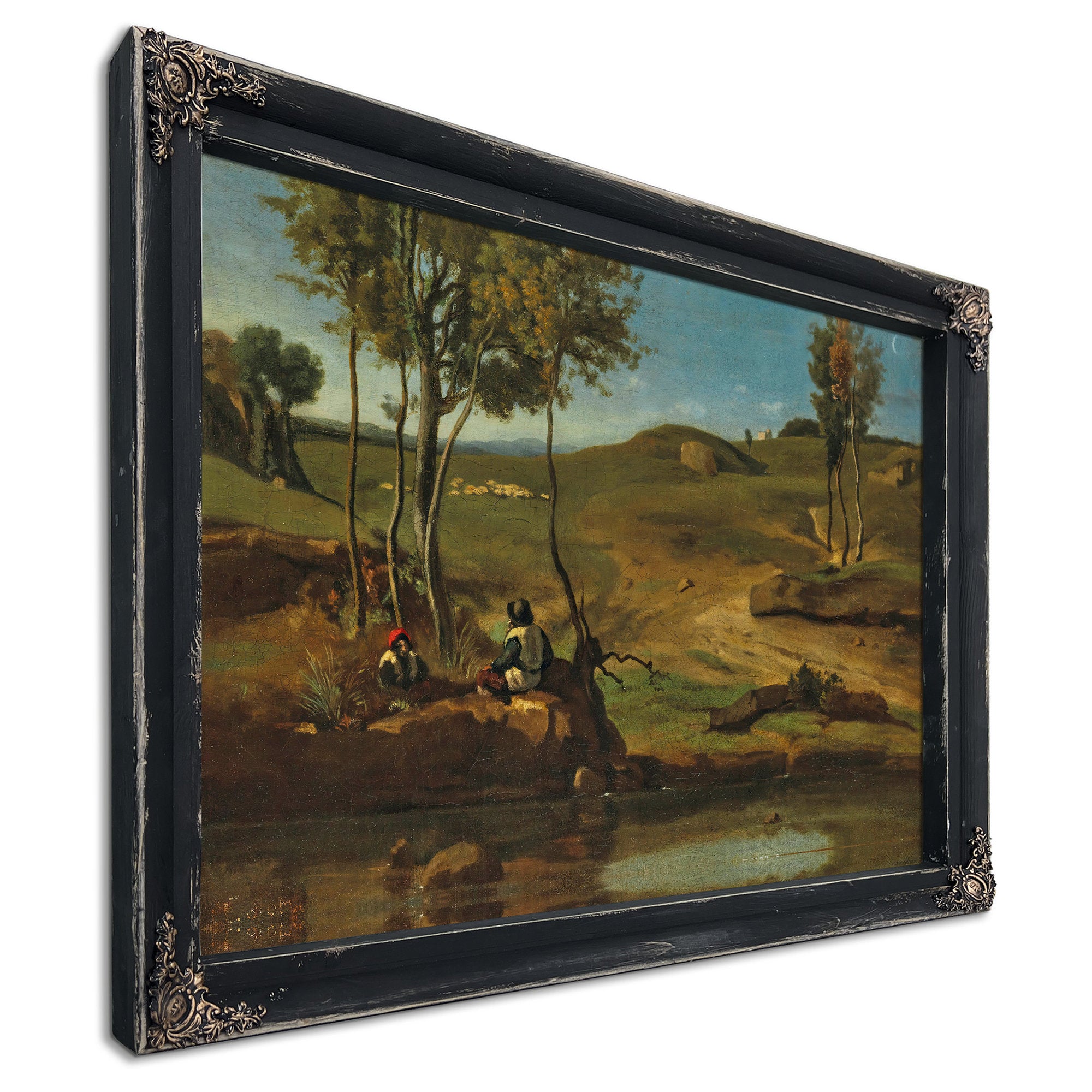 Campagne Italienne By Camille Corot