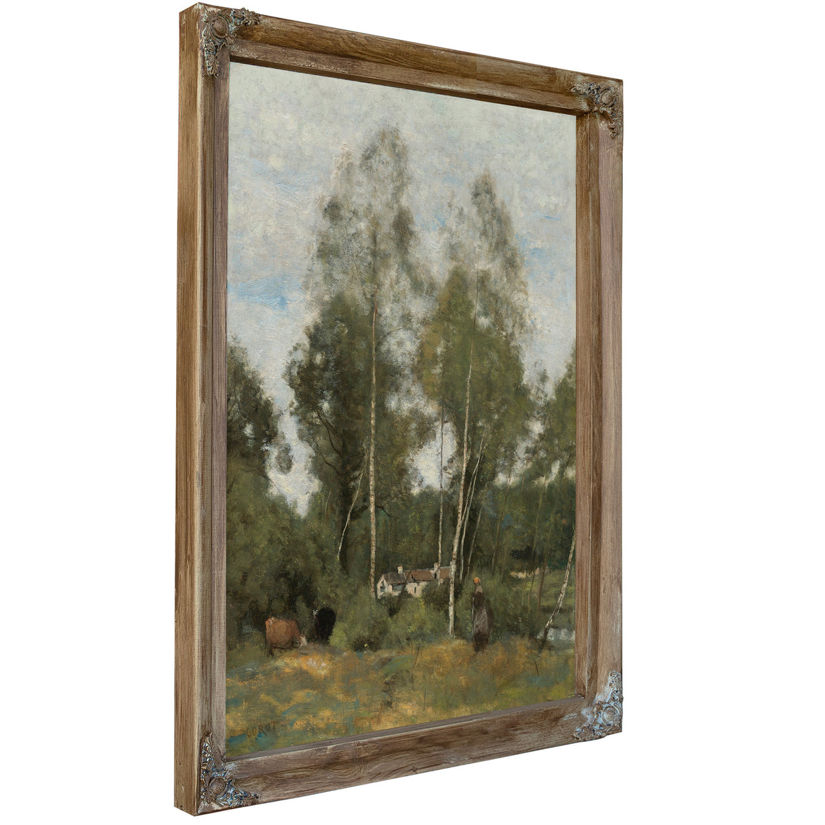 Clairiere du Bois Pierre Aux Evaux By Camille Corot
