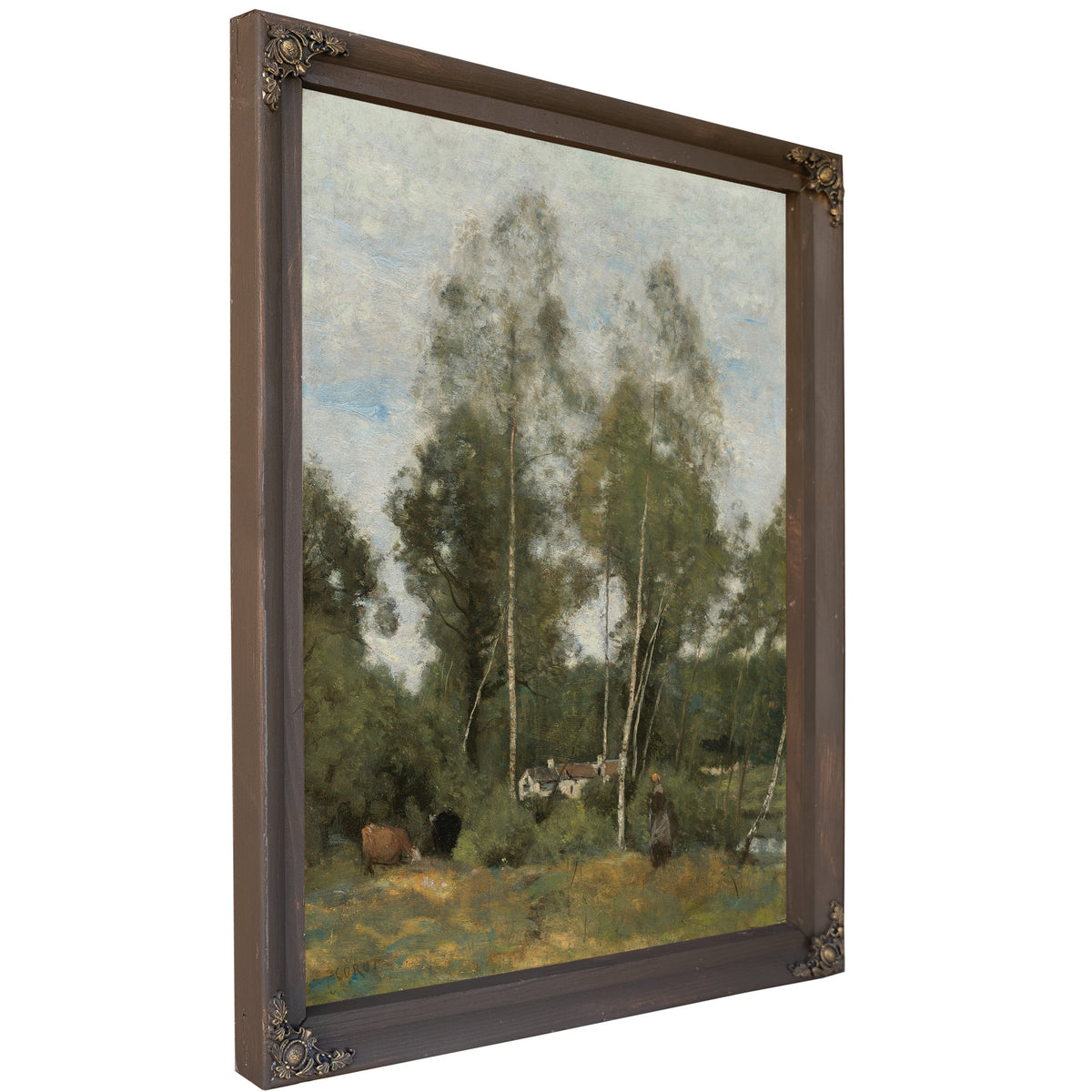 Clairiere du Bois Pierre Aux Evaux By Camille Corot