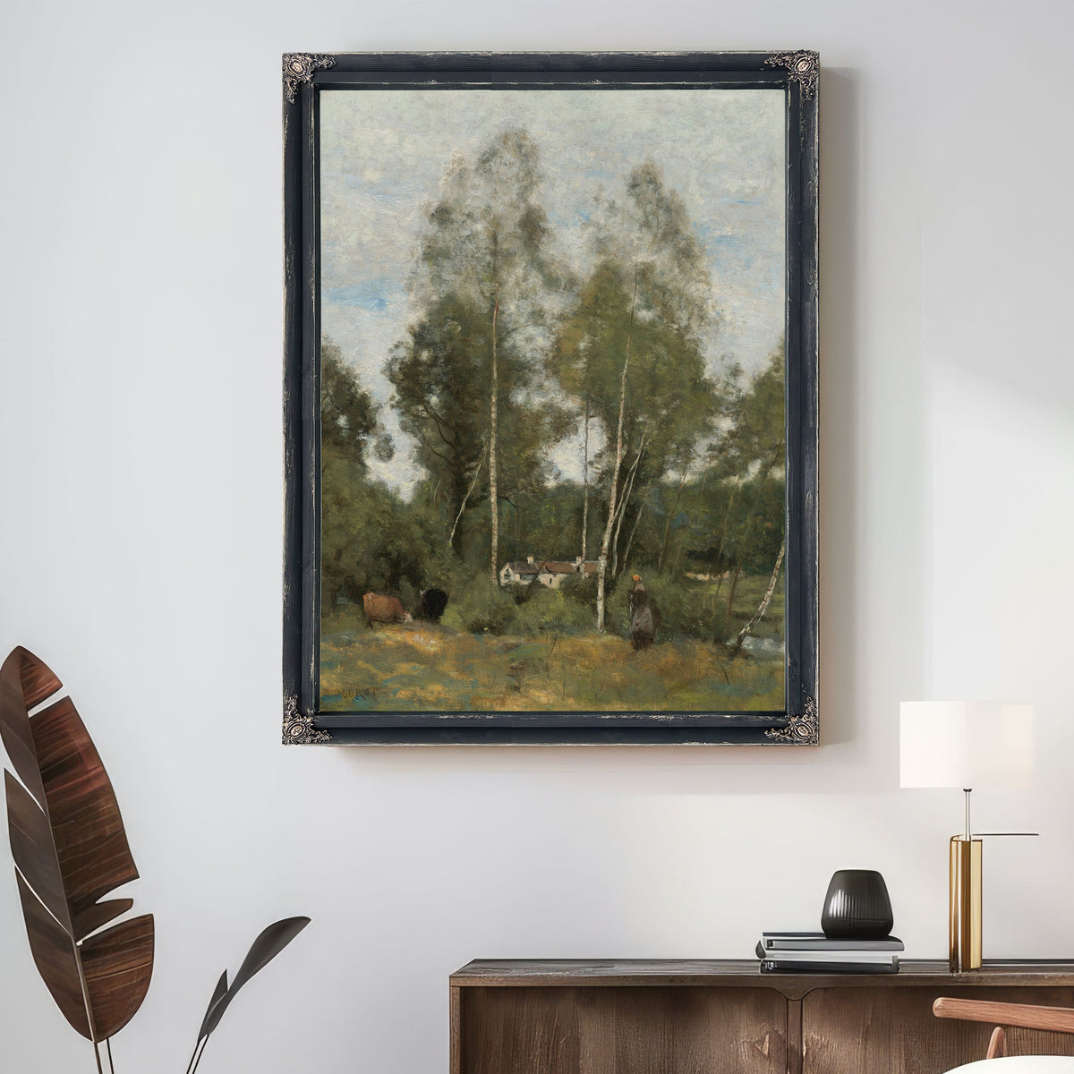 Clairiere du Bois Pierre Aux Evaux By Camille Corot