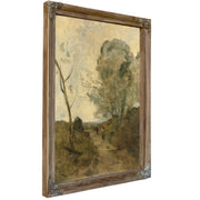 Environs Darleux Paysanne Conduisant By Camille Corot