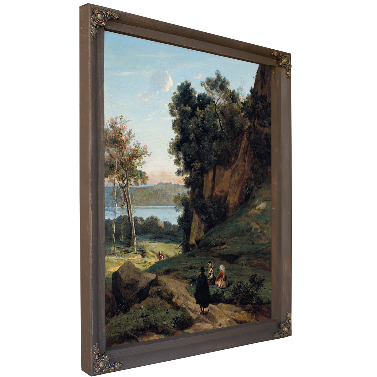 Italiens Dalbano By Camille Corot