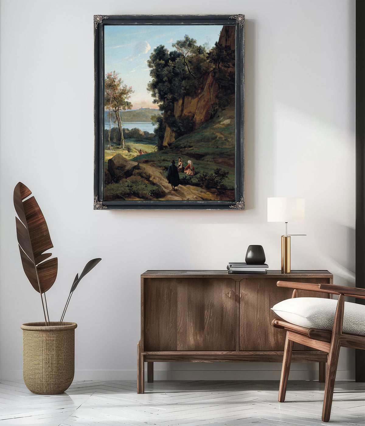 Italiens Dalbano By Camille Corot