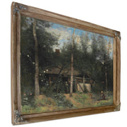 La Chaumiere Aux Sureaux Normandie By Camille Corot