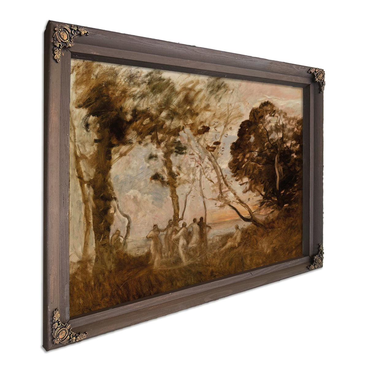 La Danse Des Nymphes By Camille Corot