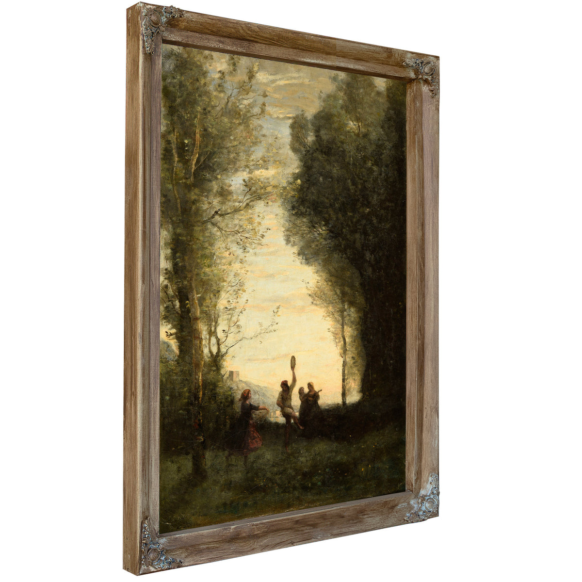 La Danse Italienne By Camille Corot